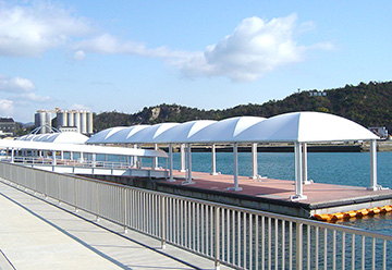 宇野港浮桟橋